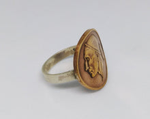 Load image into Gallery viewer, Belgian Coin Sterling Silver Ring