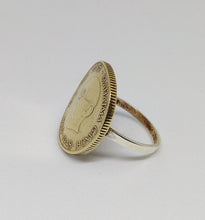 Load image into Gallery viewer, Indian Mahatma Gandhi Coin Sterling Silver Ring