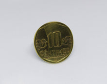 Load image into Gallery viewer, Peruvian Coin Sterling Silver Ring