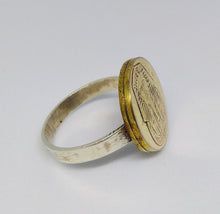 Load image into Gallery viewer, Tutankhamun Egyptian Coin Sterling Silver Ring