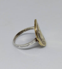 Load image into Gallery viewer, Israeli Pomegranate Coin Sterling Silver Ring