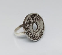 Load image into Gallery viewer, Israeli Payphone Token Coin Sterling Silver Ring
