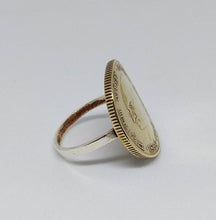 Load image into Gallery viewer, Indian Mahatma Gandhi Coin Sterling Silver Ring