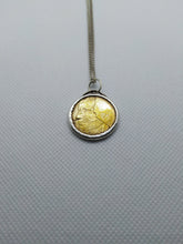 Load image into Gallery viewer, Belgique King Baudouin Coin, Sterling Silver Necklace