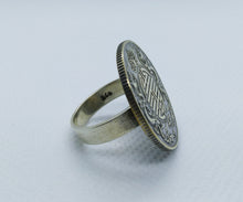 Load image into Gallery viewer, Chinese Dragon Coin Sterling Silver Ring