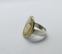 Load image into Gallery viewer, Egyptian Coin Sterling Silver Ring