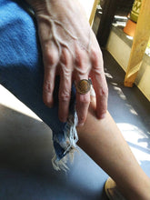 Load image into Gallery viewer, Belgian Coin Sterling Silver Ring