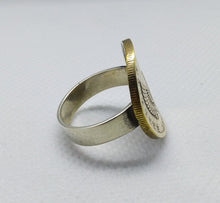 Load image into Gallery viewer, Greek Drachma Phoenix Coin Sterling Silver Ring