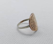 Load image into Gallery viewer, New Zealand Fern Leaf Coin Sterling Silver Ring