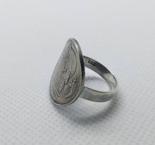 Load image into Gallery viewer, Belgian Coin Sterling Silver Ring