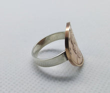 Load image into Gallery viewer, Panamanian Chief Urracá Coin Sterling Silver Ring