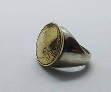 Load image into Gallery viewer, French Marianne Coin Sterling Silver Ring