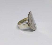 Load image into Gallery viewer, Ethiopian Lion Of Judah Coin Sterling Silver Ring