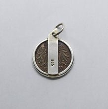 Load image into Gallery viewer, Austrian 1894 Heller Coin Sterling Silver Necklace