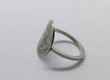 Load image into Gallery viewer, Sterling Silver Ring, UK 3 Pence Silver Coin