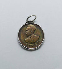 Load image into Gallery viewer, Ethiopian Lion Of Judah Haile Selassie Coin Sterling Silver Necklace