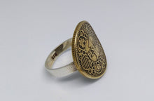 Load image into Gallery viewer, Spanish Coin Sterling Silver Ring
