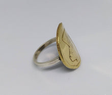 Load image into Gallery viewer, Egyptian Vase Coin Sterling Silver Ring
