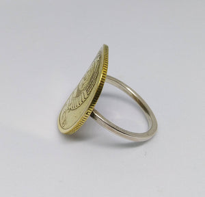 Soviet Union Coin Sterling Silver Ring