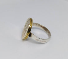 Load image into Gallery viewer, Tutankhamun Egyptian Coin Sterling Silver Ring
