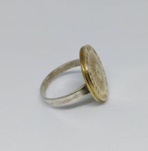 Load image into Gallery viewer, Argentinian Sun Coin Sterling Silver Ring
