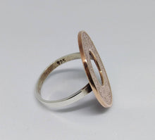 Load image into Gallery viewer, British India Floral Hole Coin Sterling Silver Ring
