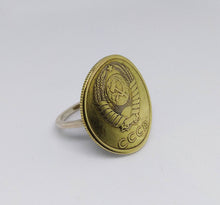 Load image into Gallery viewer, Soviet Union Coin Sterling Silver Ring
