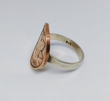 Load image into Gallery viewer, Canadian Maple Leaf Coin Sterling Silver Ring
