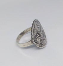 Load image into Gallery viewer, Israeli Lion Of Judah Coin Sterling Silver Ring
