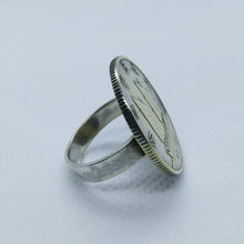 Load image into Gallery viewer, Chinese Sail Boat Coin Sterling Silver Ring
