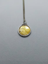 Load image into Gallery viewer, Belgique King Baudouin Coin, Sterling Silver Necklace
