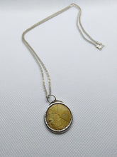 Load image into Gallery viewer, Belgique King Baudouin Coin, Sterling Silver Necklace
