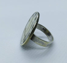 Load image into Gallery viewer, Chinese Sail Boat Coin Sterling Silver Ring
