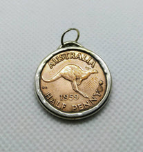 Load image into Gallery viewer, Australian Kangaroo Coin Sterling Silver Necklace
