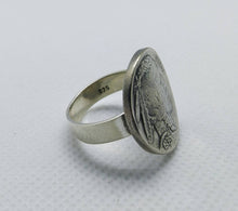 Load image into Gallery viewer, USA Buffalo Nickel Coin Sterling Silver Ring
