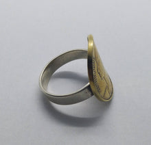 Load image into Gallery viewer, French Marianne Coin Sterling Silver Ring
