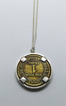 Load image into Gallery viewer, Coin Necklace, Mercury God Of Commerce French
