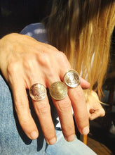 Load image into Gallery viewer, Spanish Coin Sterling Silver Ring
