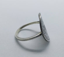 Load image into Gallery viewer, British India Silver Rupee Coin Sterling Silver Ring
