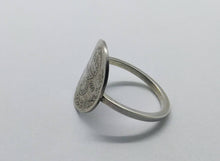 Load image into Gallery viewer, Sterling Silver Ring, UK 3 Pence Silver Coin
