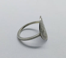 Load image into Gallery viewer, Sterling Silver Ring, UK 3 Pence Silver Coin
